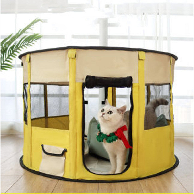 Casă portabilă pentru animale de companie din pânză Oxford Cameră de joacă