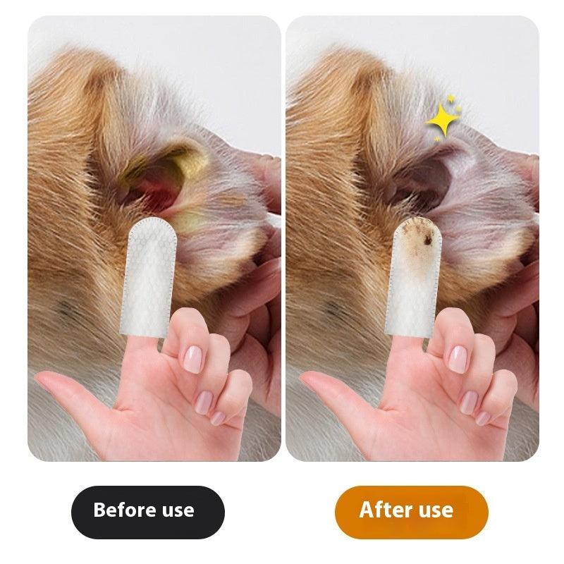Disposable Pet ear and teeth Cleaning Products