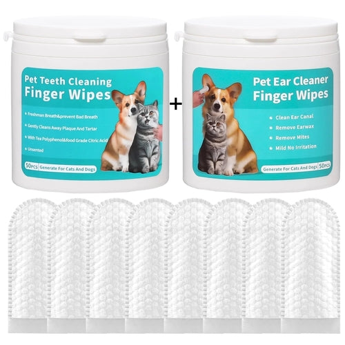 Disposable Pet ear and teeth Cleaning Products
