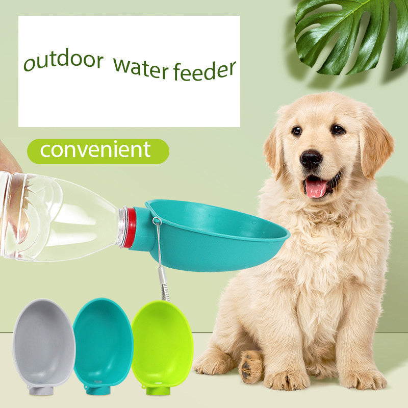 Portable Dog Drinking/ feeding Bowl
