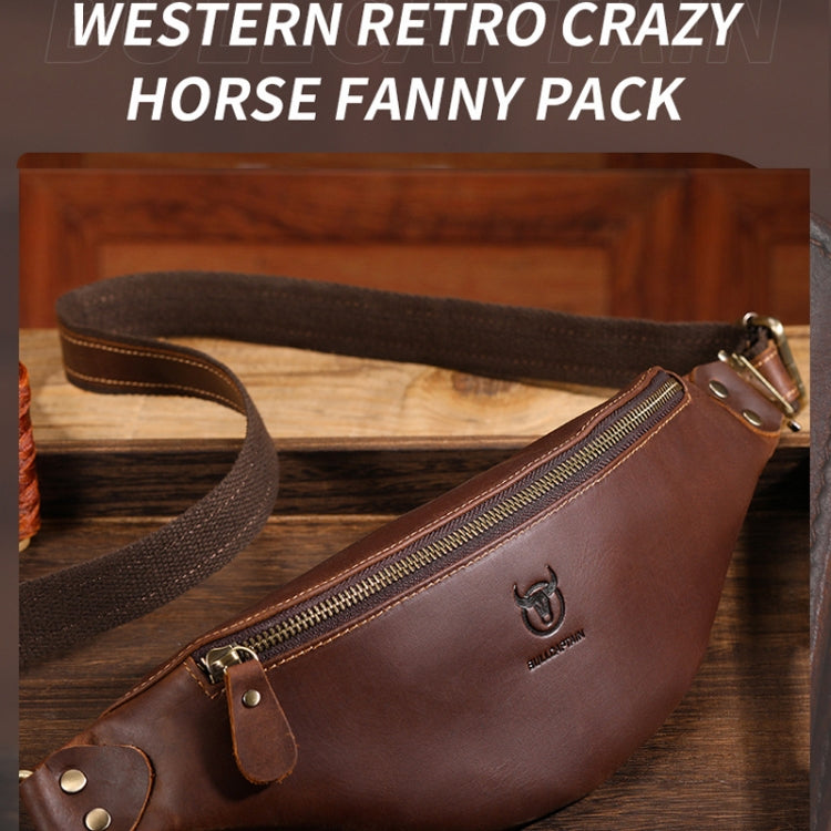Bull Captain Leather Waist Bag