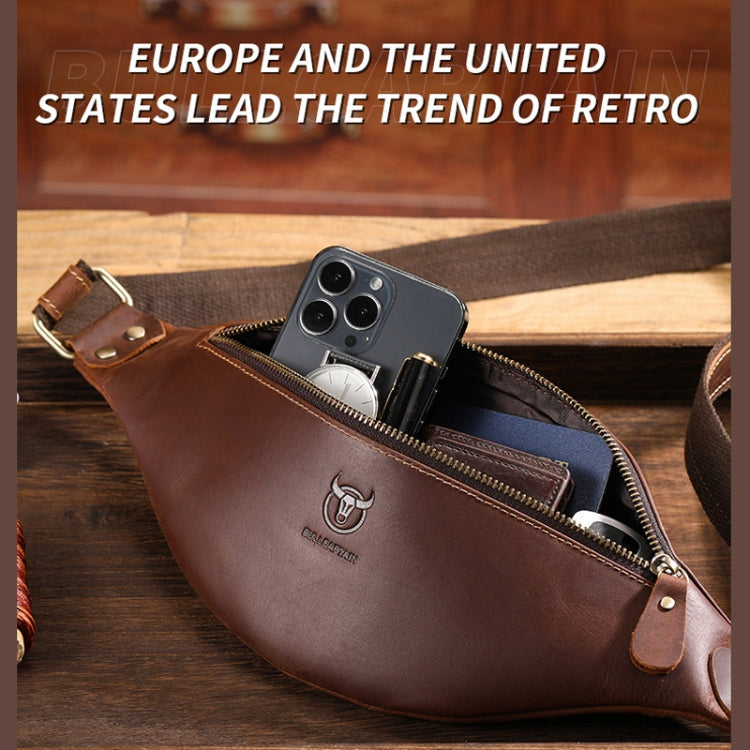 Bull Captain Leather Waist Bag