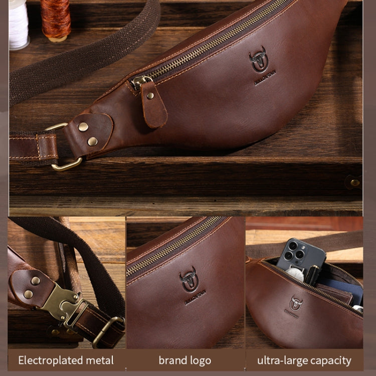 Bull Captain Leather Waist Bag