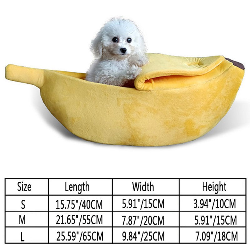 Funny Banana Pet Bed
