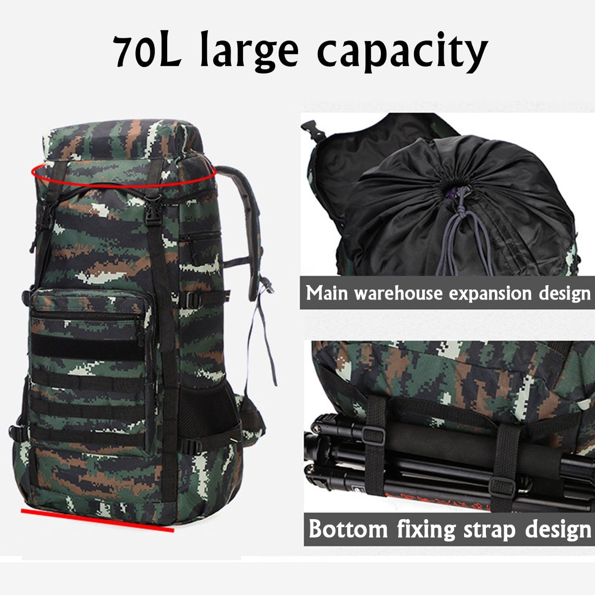 Waterproof Military Backpack
