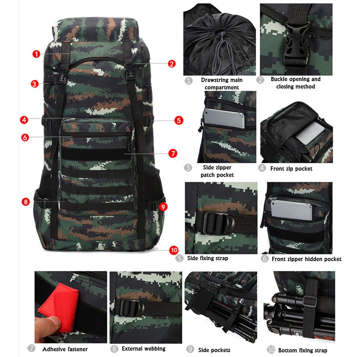 Waterproof Military Backpack