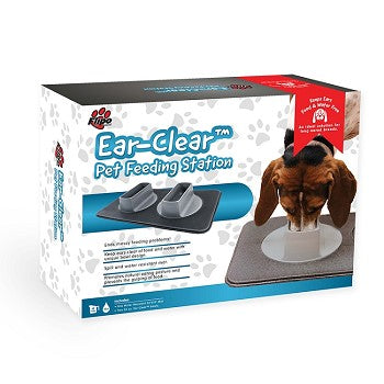Ear-Clear — Stație de hrănire pentru animale de companie