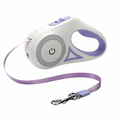 Automatic Retractable Leash with Lighting