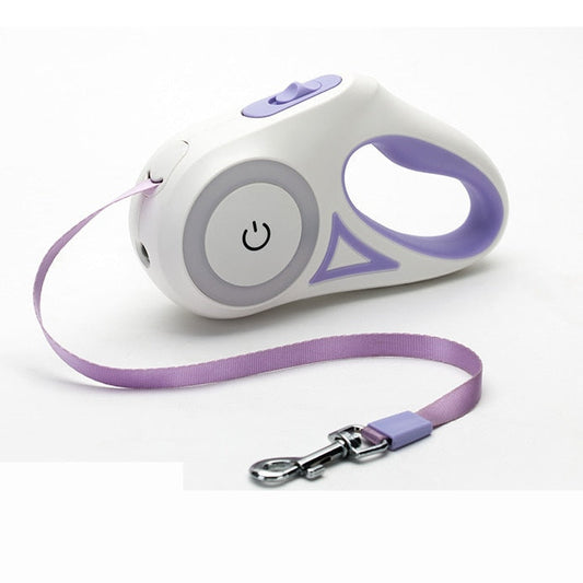 Automatic Retractable Leash with Lighting