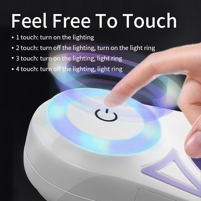 Automatic Retractable Leash with Lighting