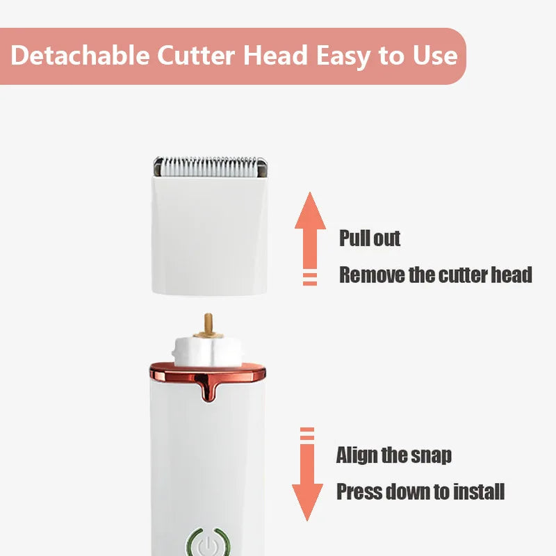 4in1 Cat & Dog Electric Pet Trimmer and Nail Cutter