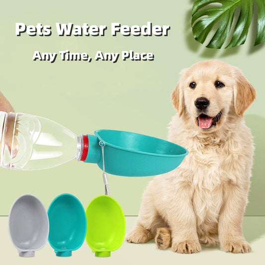 Portable Dog Drinking/ feeding Bowl