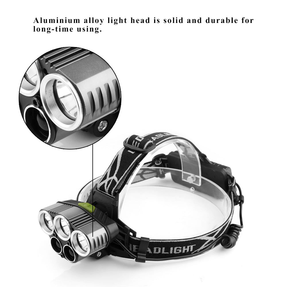 Lanternă XML T6 LST LED pentru faruri 6 moduri