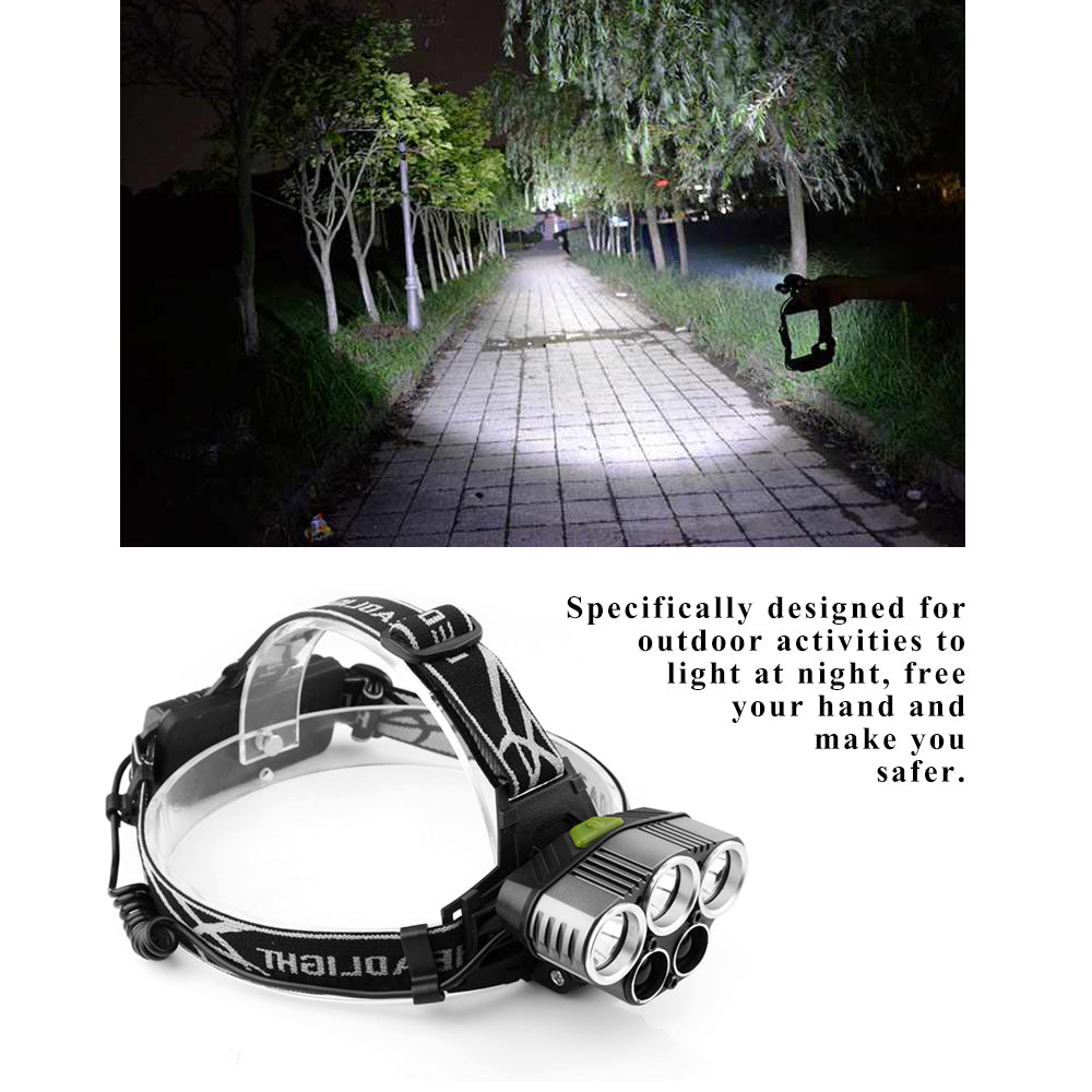 Lanternă XML T6 LST LED pentru faruri 6 moduri