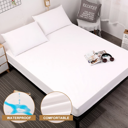 Breathable Waterproof Bed Mattress Protector with Elastic Band