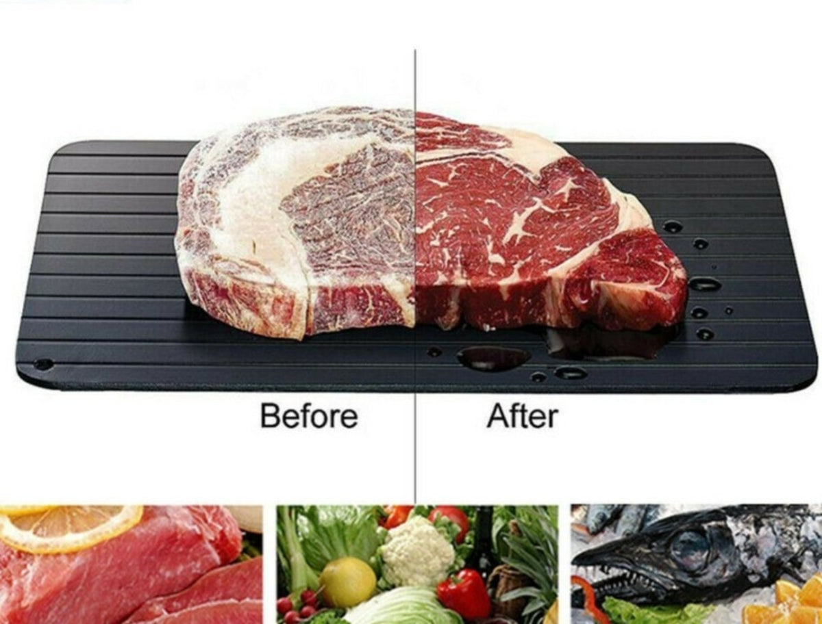 Tavă de dezghețare rapidă pentru carne și fructe de mare 