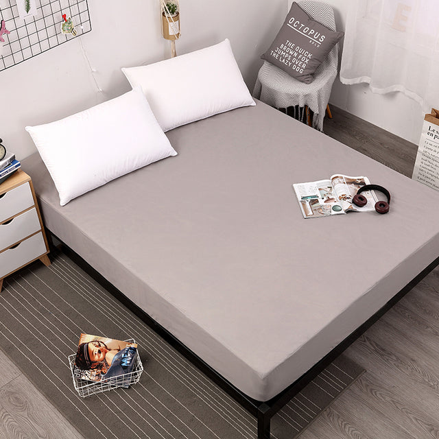 Breathable Waterproof Bed Mattress Protector with Elastic Band
