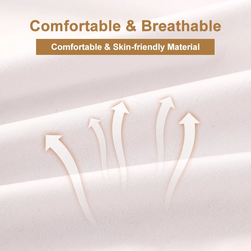 Breathable Waterproof Bed Mattress Protector with Elastic Band