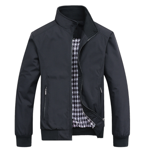 Jachetă Bomber Softshell, slim, lejeră, cu fermoar