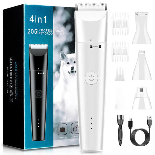  Trimmer de lungă durată pentru animale de companie 4 in 1