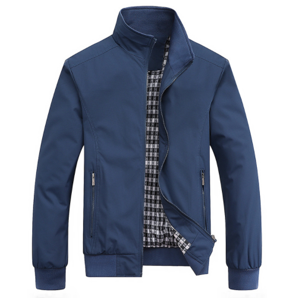 Jachetă Bomber Softshell, slim, lejeră, cu fermoar