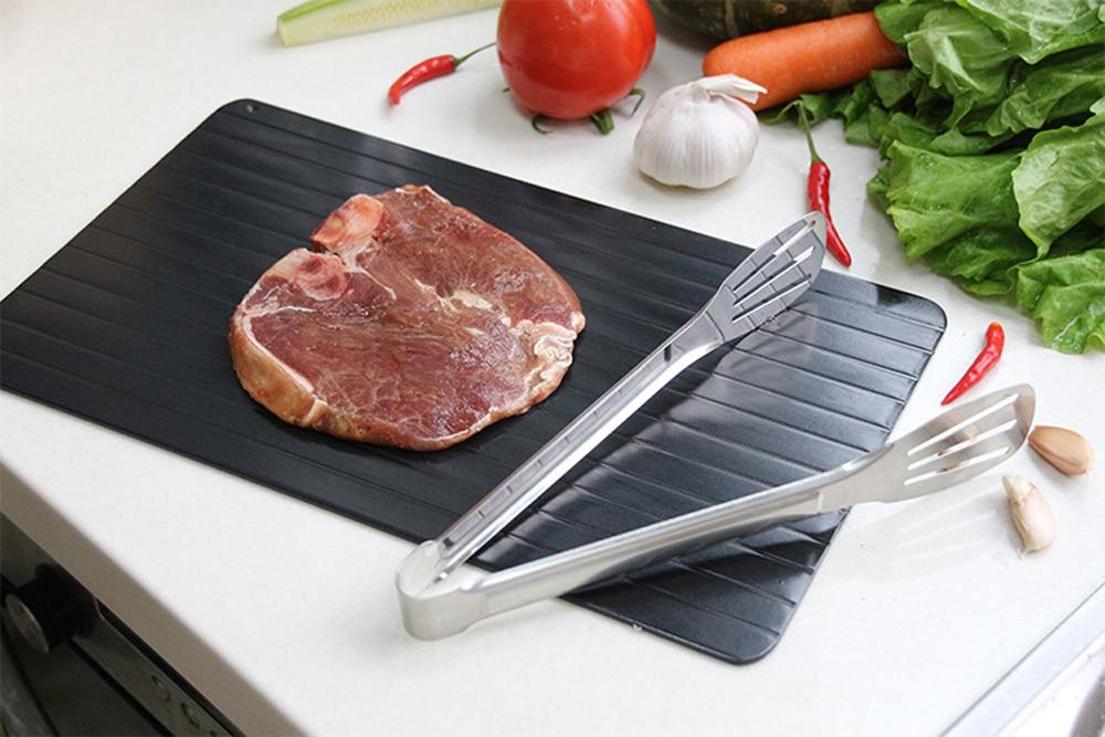 Tavă de dezghețare rapidă pentru carne și fructe de mare 