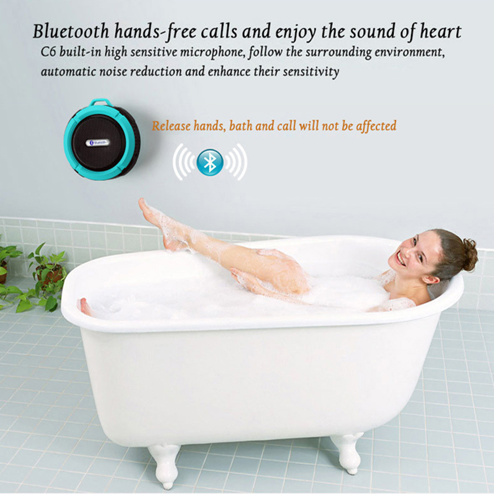 Mini Waterproof Speaker with Suction Cup