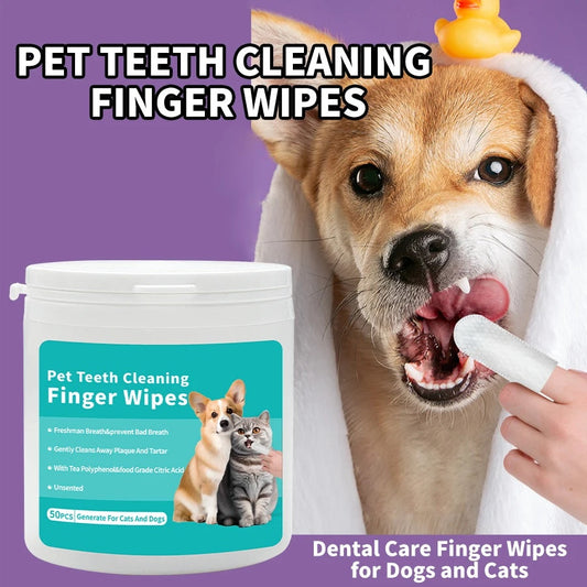 Disposable Pet ear and teeth Cleaning Products